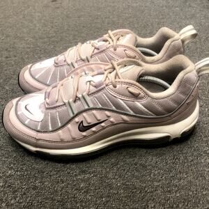 Nike Wmns Air Max '98 "Barely Rose & Reflect Silver" Running Sneaker Size 9.5